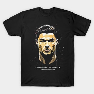 Legendary Footballer : CRISTIANO RONALDO T-Shirt